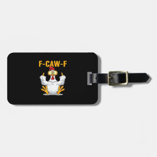Etiqueta De Bagagem Meme do Galo Clássico de Citação