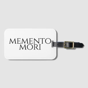 Etiqueta De Bagagem Memento Mori