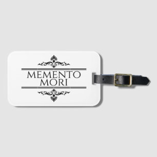 Etiqueta De Bagagem Memento Mori