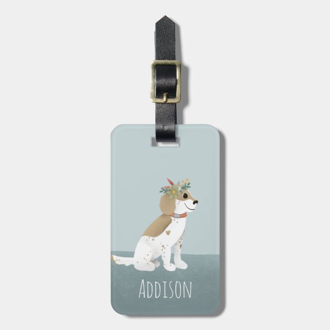 Etiqueta De Bagagem Meninas Bons Fumadores De Cartoons (Frente Vertical)