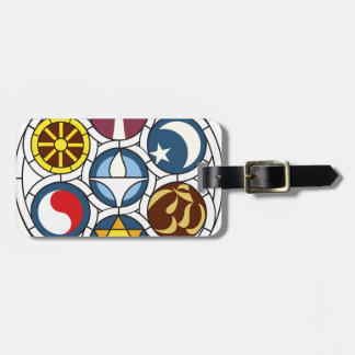 Etiqueta De Bagagem Mercadoria Universalista unitária