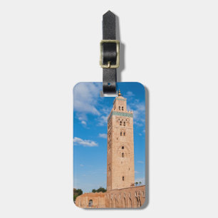 Etiqueta De Bagagem Mesquita Koutoubia - Marrakech, Marrocos