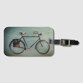 Etiqueta De Bagagem Messenger Bike