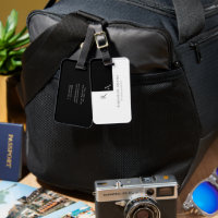 Metade Preta Metade Preta, Moderna Elegante, Monog