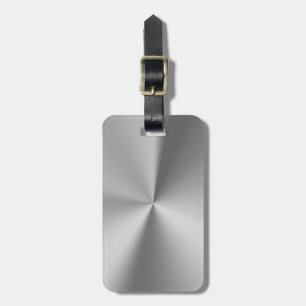 Etiqueta De Bagagem Metal escovado