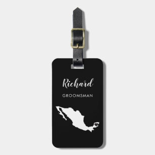 Etiqueta De Bagagem México: Mapa de Bagagem, Festa de casamento de Bo
