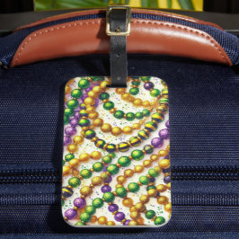 ETIQUETA DE BAGAGEM MIÇANGAS DOURADAS DE GRAS MARDI MARDI PURPEN