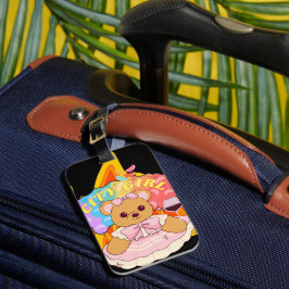 Etiqueta De Bagagem Mikitiez Summer Teddy Ursinho Gelely