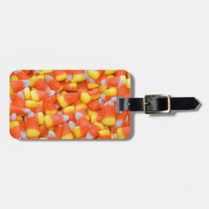 Etiqueta De Bagagem milho doce de halloween