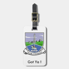 Etiqueta De Bagagem Minha Bagagem Personalizada Fermanagh County ID Ta