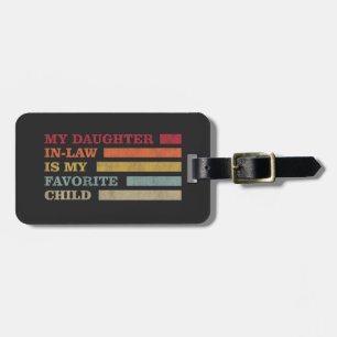 Etiqueta De Bagagem Minha Nora É Meu Filho Favorito