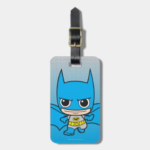 Etiqueta De Bagagem Mini Batman em Execução
