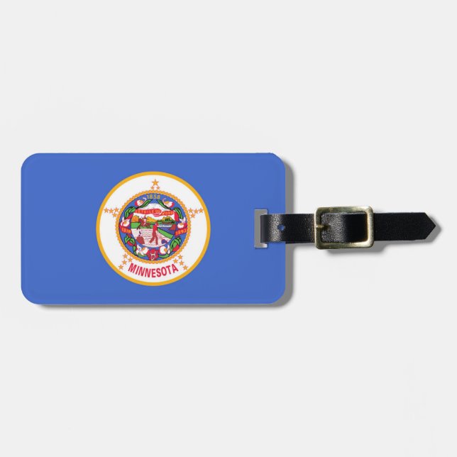 Etiqueta De Bagagem Minnesota (Frente Horizontal)