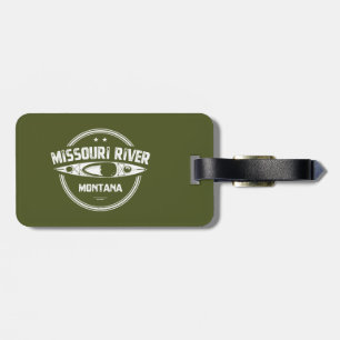 Etiqueta De Bagagem Missouri River, Montana