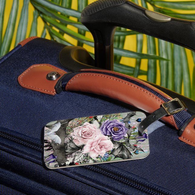 Etiqueta De Bagagem Mix Floral (Criador carregado)