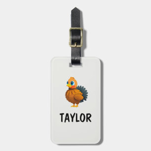 Etiqueta De Bagagem Mochila Colorida Personalizada Diversão Crianças F