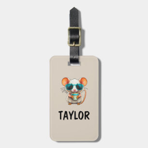 Etiqueta De Bagagem Mochila Colorida Personalizada Diversão Crianças F