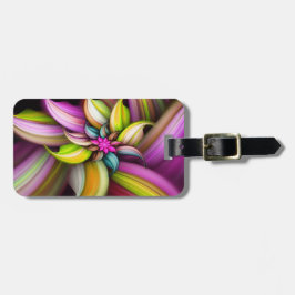 Etiqueta De Bagagem Moda Floral Retro Legal Bonita, Cuta