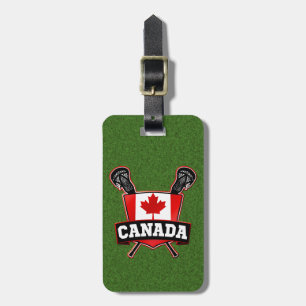 Etiqueta De Bagagem Modelo canadense do Tag da bagagem do Lacrosse