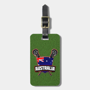 Etiqueta De Bagagem Modelo de bagagem de lacrosse australiana