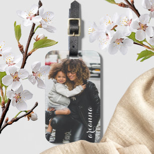 Etiqueta De Bagagem Modelo personalizado da foto