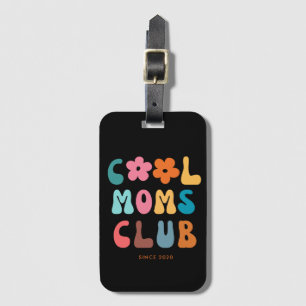 Etiqueta De Bagagem Modern Retro Legal Clube mães Vintage Groovy