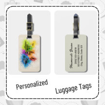 Moderno de Viagem de Mapa Mundial Personalizado