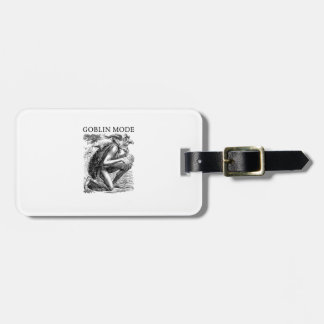 Etiqueta De Bagagem Modo Duende Goblincore Estética Vintage Engraçado 