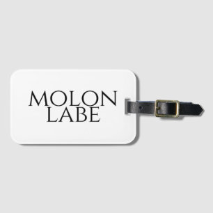 Etiqueta De Bagagem Molon Labe