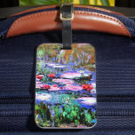 Etiqueta De Bagagem Monet - Los Nenutaris (lírios)<br><div class="desc">Los Nenutaris,  famoso quadro de belas artes pelo artista impressionista francês Claude Monet</div>