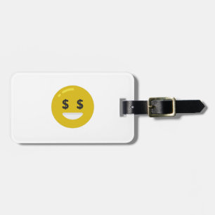 Etiqueta De Bagagem money eye emoji