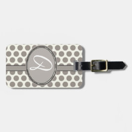 Etiqueta De Bagagem Monograma