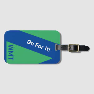 Etiqueta De Bagagem Monograma/Etiqueta de Bagagem Personalizada