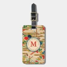 Monograma Personalizado Lua de Mel Viagem Floral V