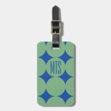 Monograma Personalizado Moderno Ponto, Personaliza