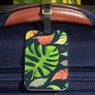 Etiqueta De Bagagem Monstera Fall
