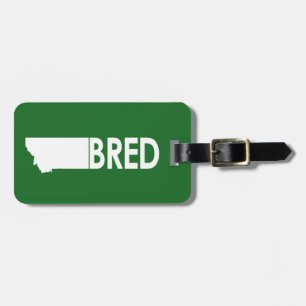 Etiqueta De Bagagem Montana Bred