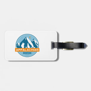 Etiqueta De Bagagem Montanhas Appalachian