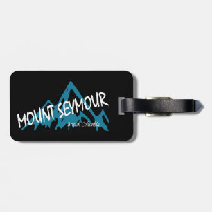 Etiqueta De Bagagem Montanhas Mount Seymour