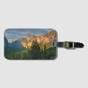 Etiqueta De Bagagem Montanhas rochosas Yosemite, Califórnia