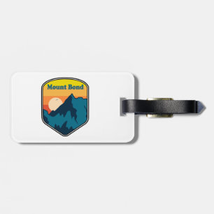 Etiqueta De Bagagem Monte Bond New Hampshire Sunrise