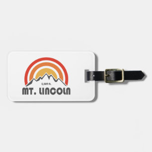 Etiqueta De Bagagem Monte Lincoln New Hampshire