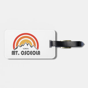 Etiqueta De Bagagem Monte Osceola New Hampshire