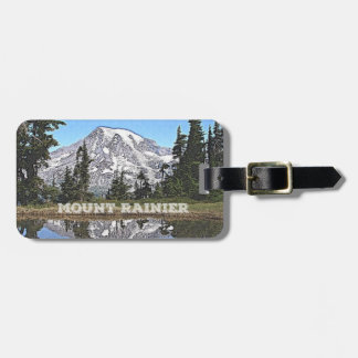 Etiqueta De Bagagem Monte Rainier - Estado de Washington