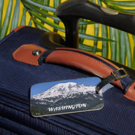 Etiqueta De Bagagem Monte Rainier, Washington Photo