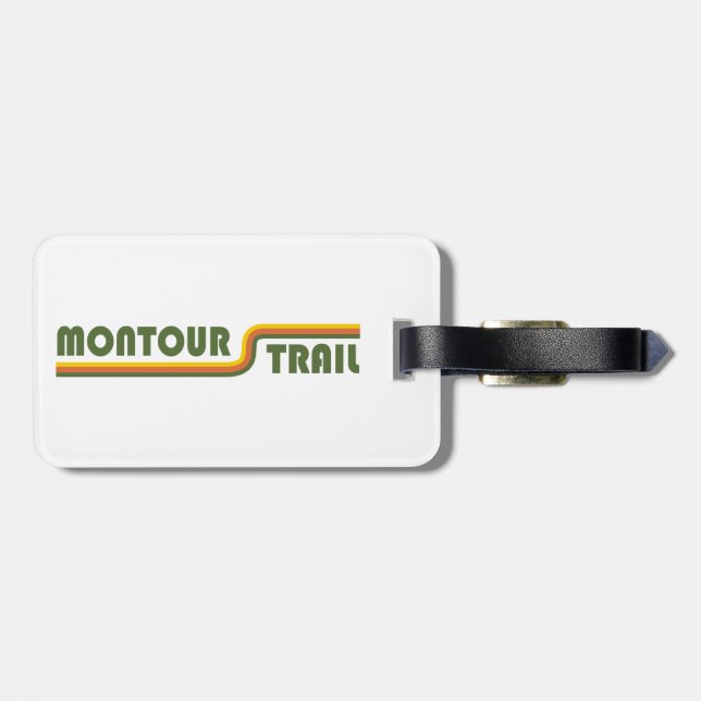 Etiqueta De Bagagem Montour Trail (Traseira Horizontal)
