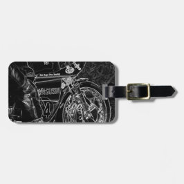 Etiqueta De Bagagem Motocicleta 1 cd ltcna