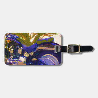 Etiqueta De Bagagem Motocicleta Harley-FatBoy-1998