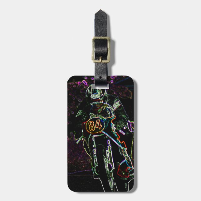 Etiqueta De Bagagem Motociclo 2 cd ltcnm (Frente Vertical)