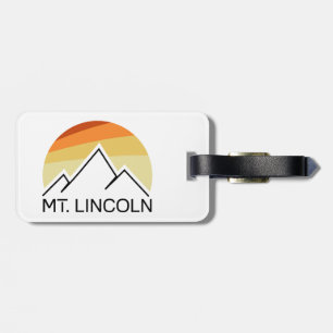 Etiqueta De Bagagem Mt. Lincoln New Hampshire Retro